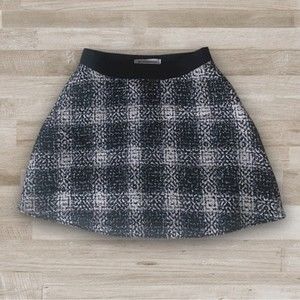 BCBG Plaid Mini Skirt NWT